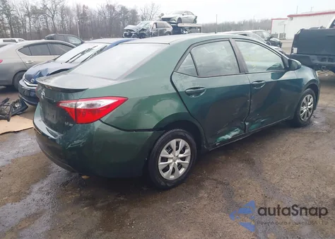 2014 Toyota Corolla Le Eco from USA, damaged, VIN 2T1BPRHE1EC062190
